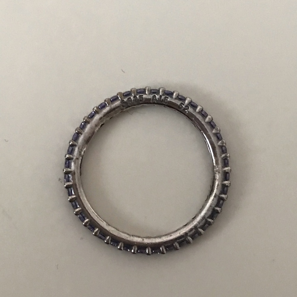 THIN PURPLE PANDORA RING - Picture 3 of 4
